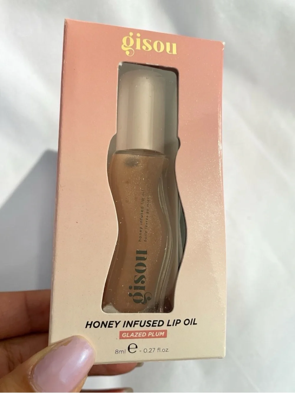 GISOU Honey Infused Lip Oil -Glazed Plum